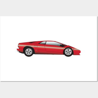 Lambo Diablo Posters and Art